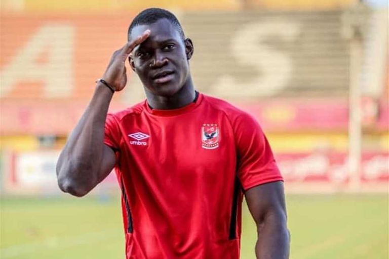 أليو ديانج لاعب الأهلي المصري الأهلي المصري
