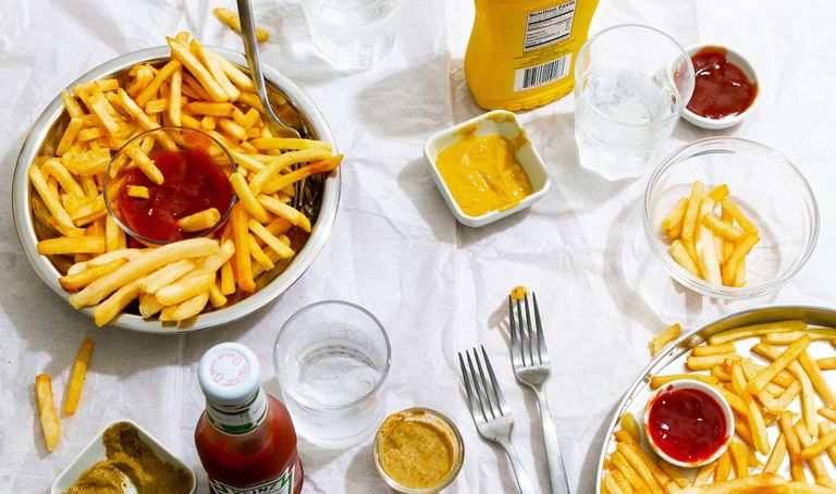 البطاطس المقلية بلجيكية الأصل