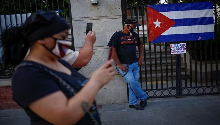 مظاهرات في كوبا ضد الوضع الاقتصادي