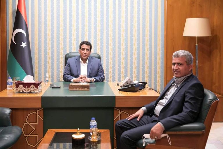 محمد المنفي رئيس المجلس الرئاسي الليبي