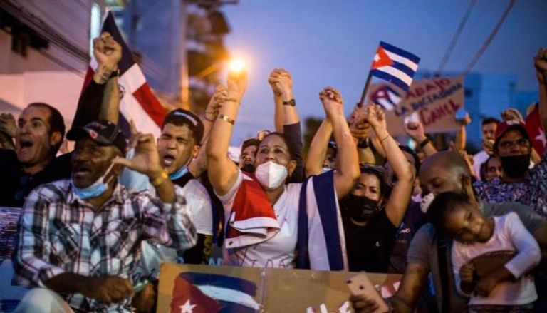 اتساع رقعة المظاهرات في كوبا - أ.ف.ب