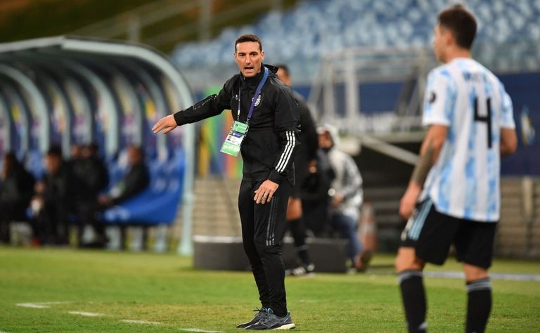 ليونيل سكالوني مدرب منتخب الأرجنتين