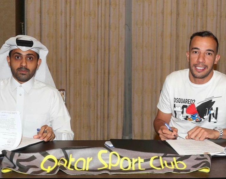 جمال بلعمري مدافع ليون الفرنسي السابق