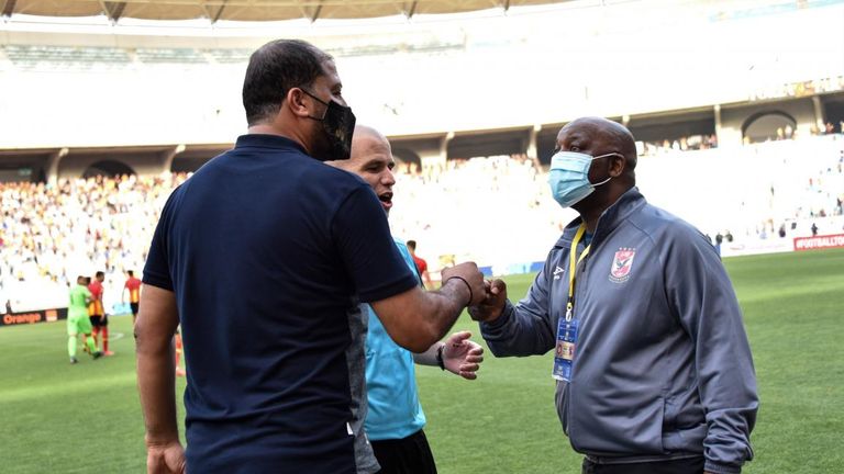 عثمان النجار مدرب الترجي التونسي السابق 