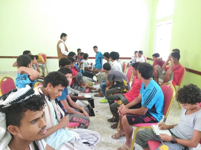 مراكز صيفية لتحصين الشباب في اليمن