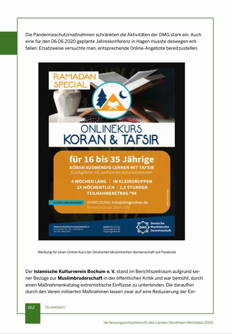 تحذير استخباراتي جديد من خطر الإخوان في ألمانيا