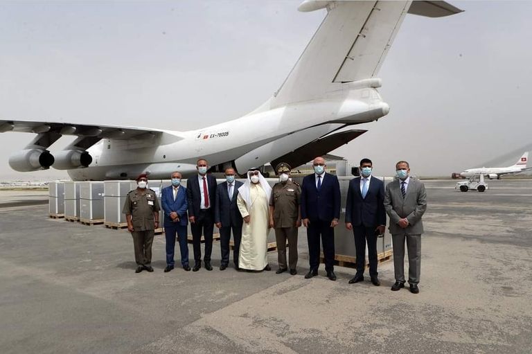 طائرة المساعدات الإماراتية إلى تونس