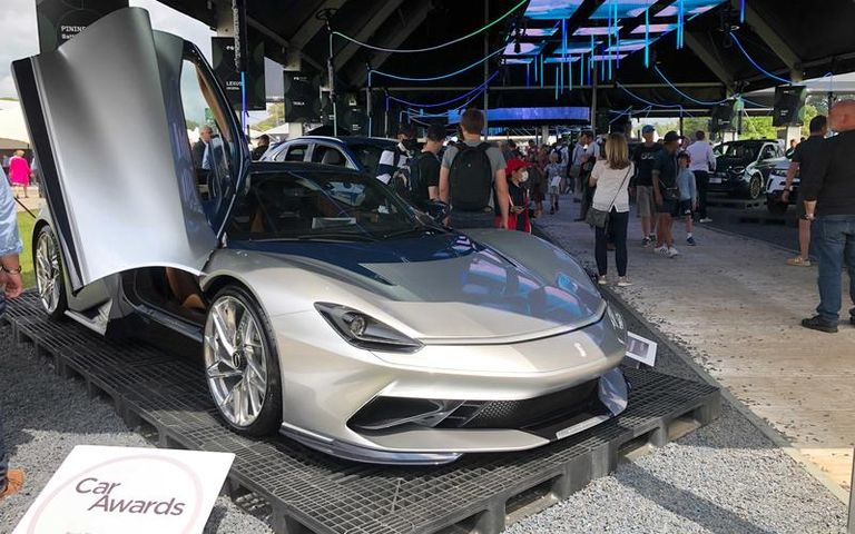 طراز Pininfarina Battista طراز Aston Martin Valkyrie