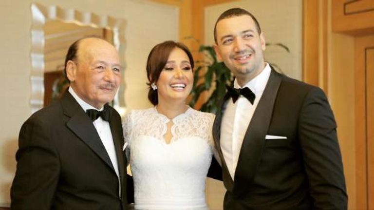 حلا شيحة وزوجها معز مسعود