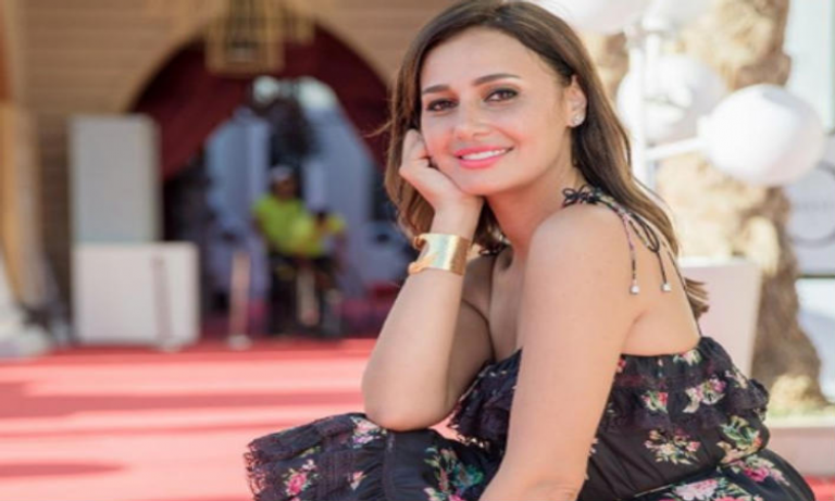 حلا شيحة وزوجها معز مسعود