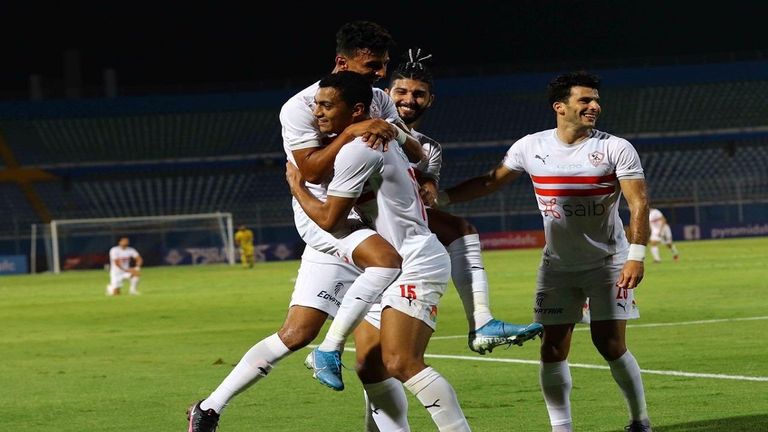 فريق الزمالك حسين لبيب رئيس الزمالك