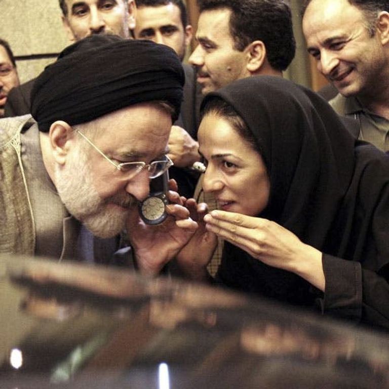 الصحفية الإيرانية مسيح علي نجاد - أرشيفية