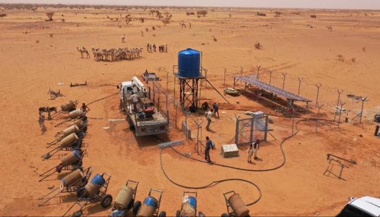 محطة مياه تعمل بالطاقة الشمسية في ولاية كسلا السودانية