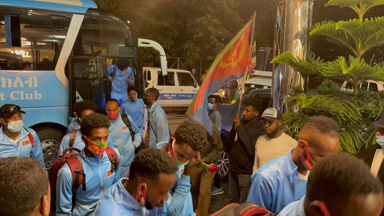 مباراة إثيوبيا ضد إريتريا