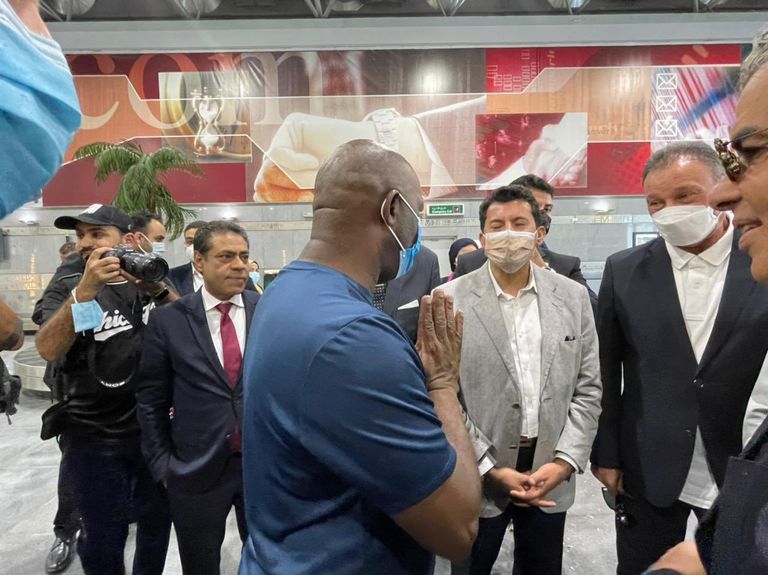 مؤمن زكريا لاعب الأهلي المصري