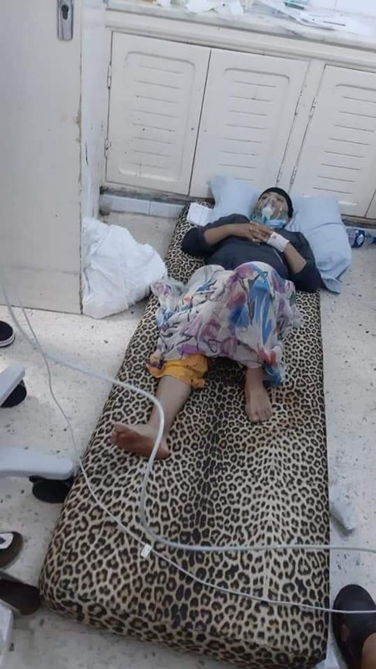 صورة على وضعية المستشفيات في تونس