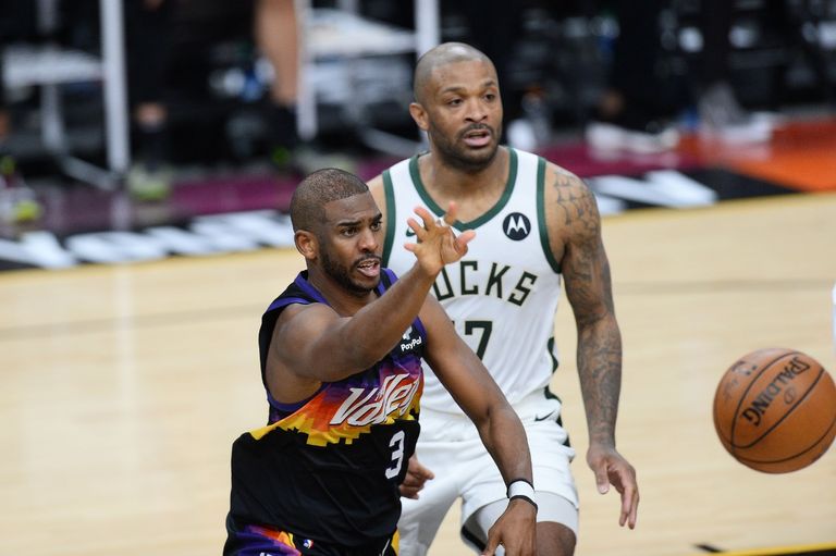 من مباراة ميلووكي باكس وفينيكس صنز من مباراة ميلووكي باكس وفينيكس صنز