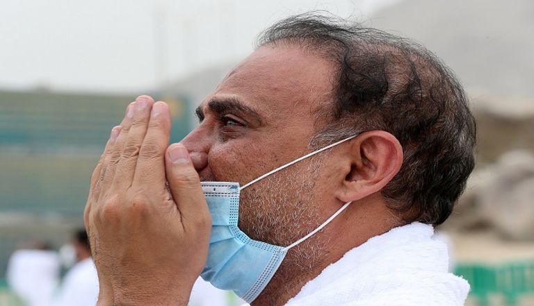 حجاج على جبل عرفات