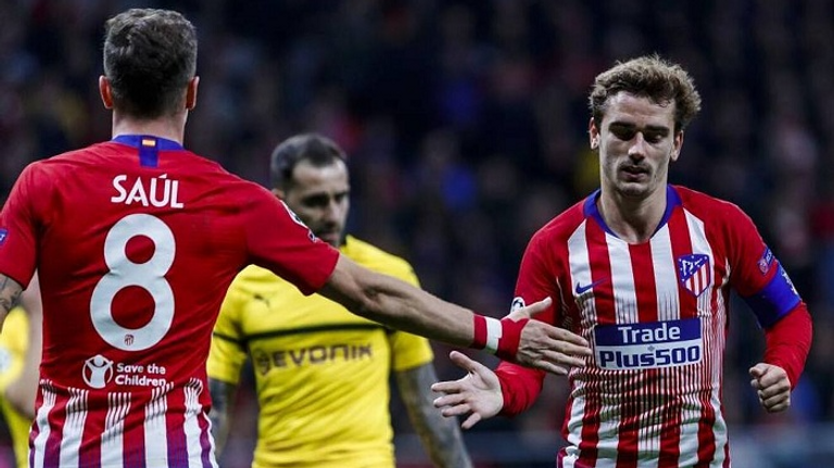 أنطوان جريزمان وساؤول أنطوان جريزمان لاعب برشلونة