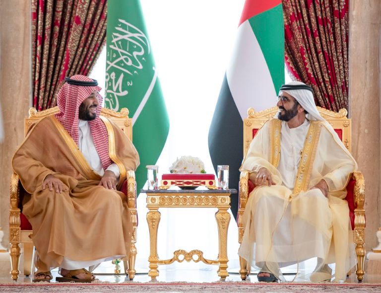 قمة مايو 2021 بين الشيخ محمد بن زايد والأمير محمد بن سلمان 