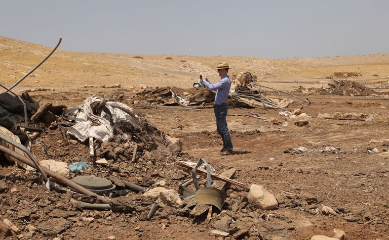 جانب من زيارة ممثلي البعثات الأوروبية