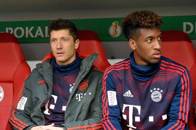 كينجسلي كومان وروبرت ليفاندوفسكي