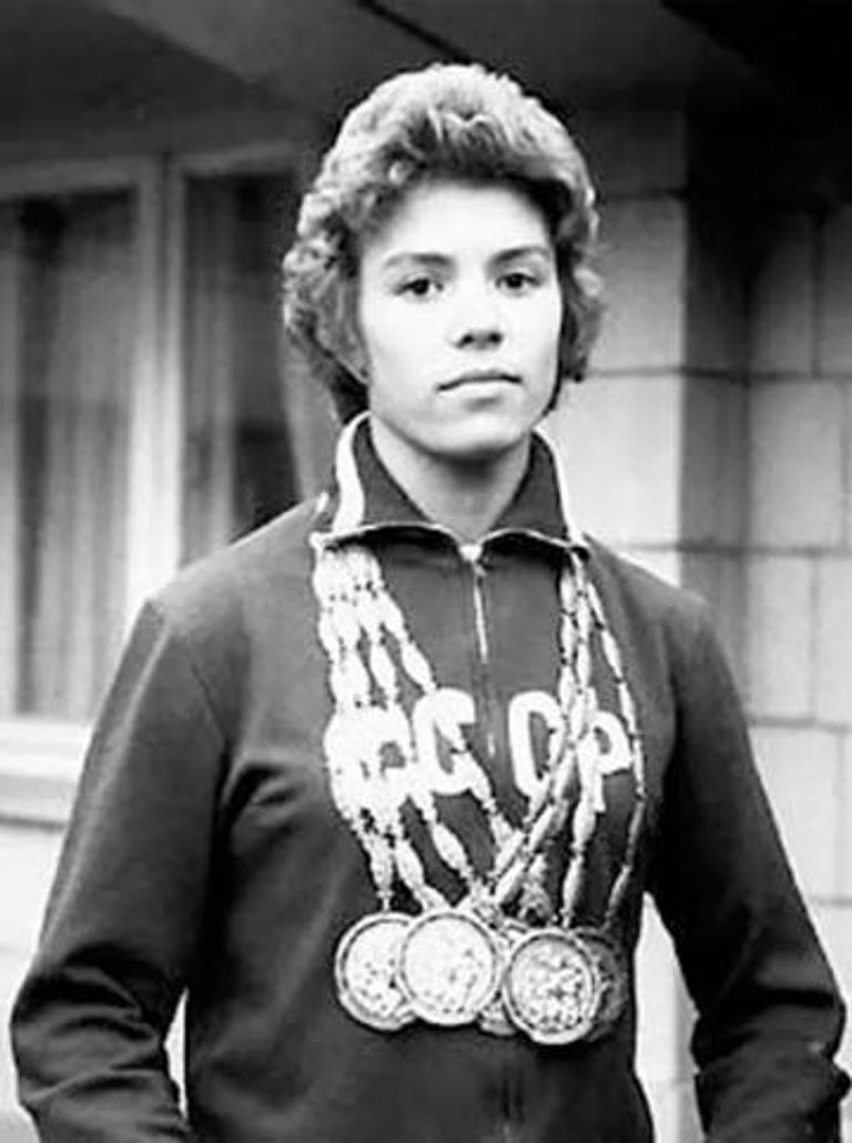 السوفيتية لاريسا لاتينينا دورة الألعاب الأولمبية برشلونة ١٩٩٢