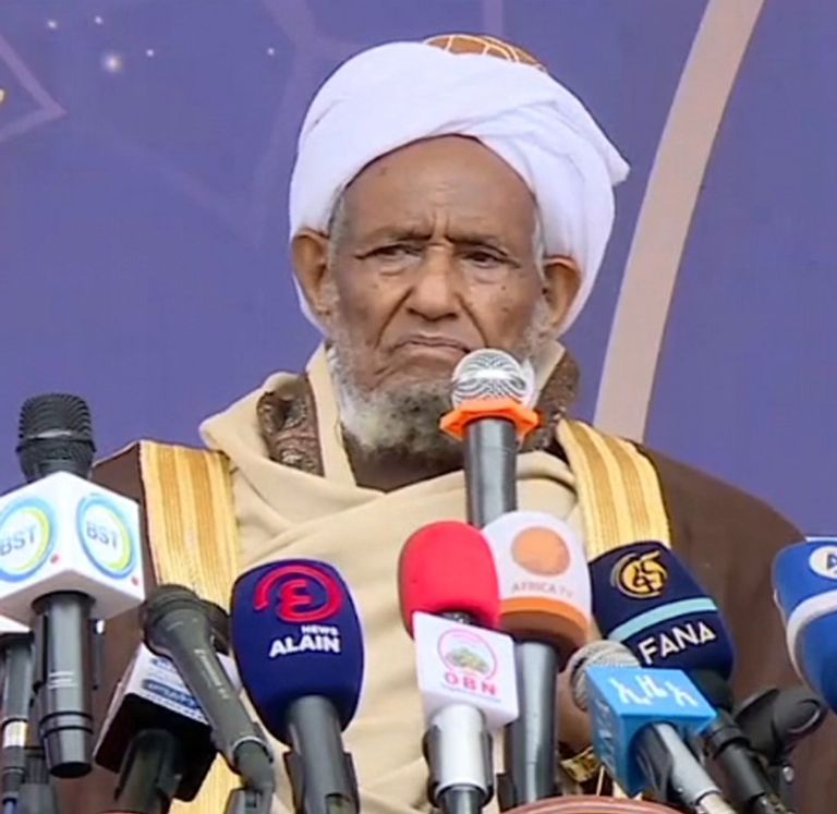 جانب من احتفالات مسلمي إثيوبيا بعيد الأضحى