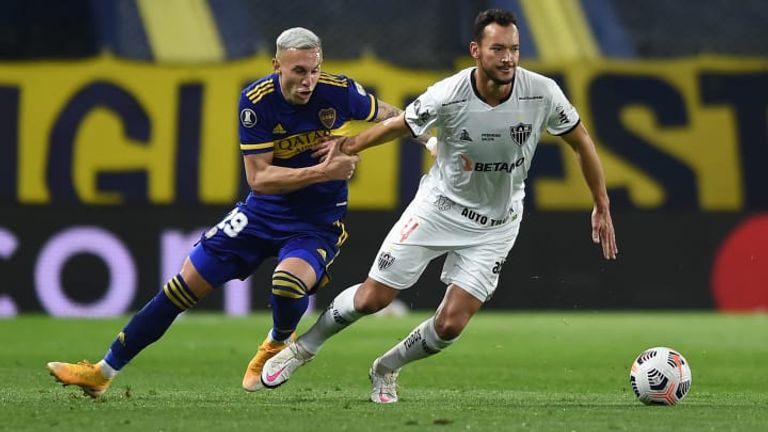 بوكا جونيورز ضد أتلتيكو مينيرو منتخب كوستاريكا