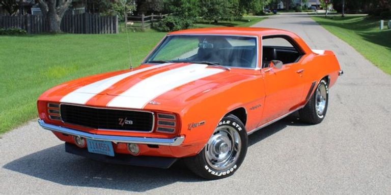 طراز Camaro Z28 طراز فورد GT40