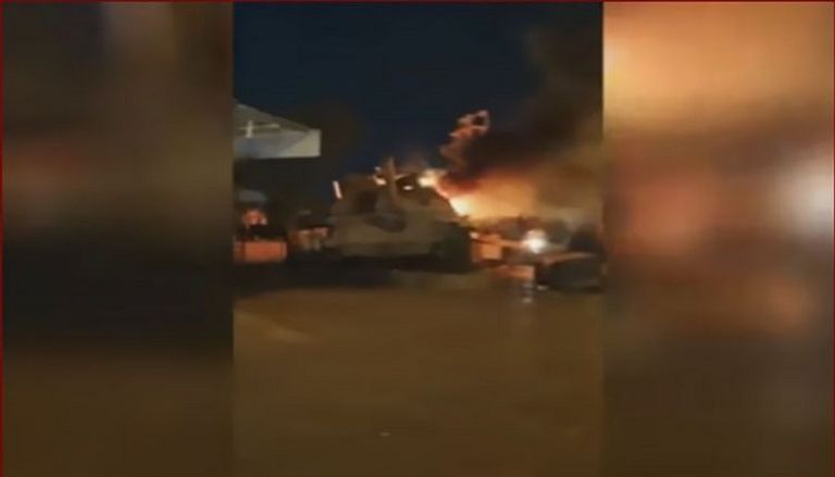 جانب من الاحتجاجات التي تشهدها إيران