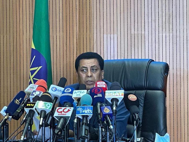 المتحدث باسم الخارجية الإثيوبية السفير دينا مفتي