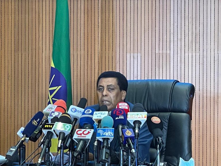 المتحدث باسم الخارجية الإثيوبية السفير دينا مفتي