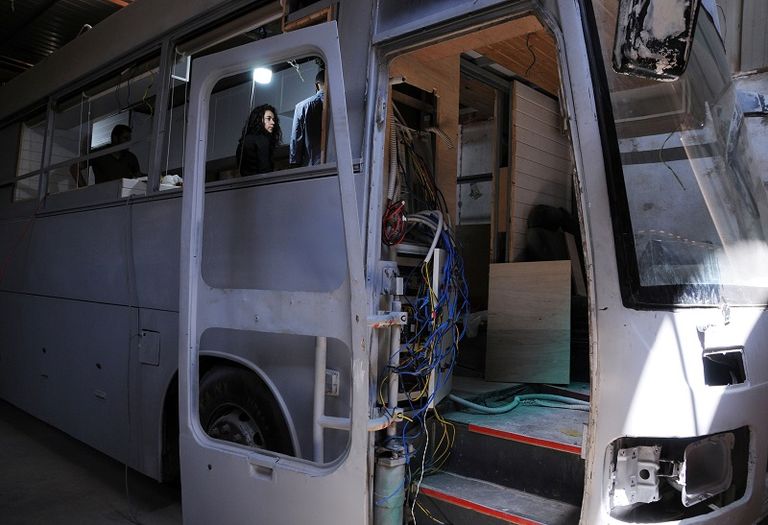 يارا شلبي داخل منزلها المتنقل