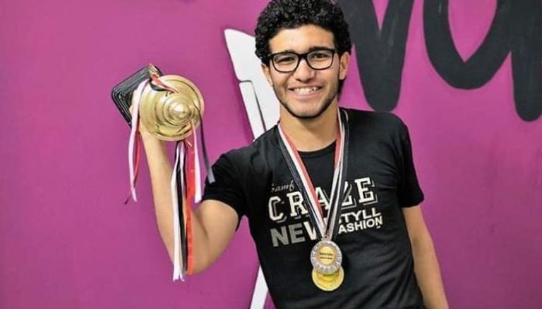 الطالب المصري أحمد دياب