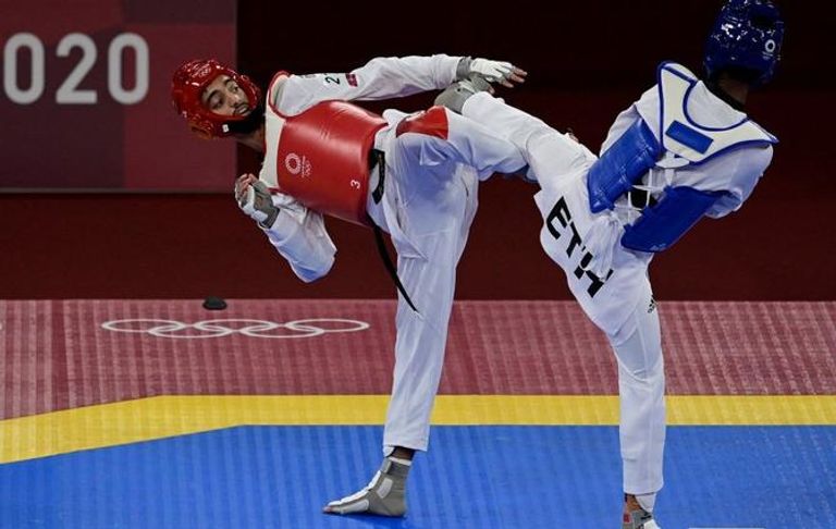 بطل التايكوندو التونسي محمد خليل الجندوبي لاعب التايكوندو التونسي محمد خليل الجندوبي