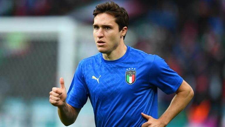 فيديريكو كييزا نجم منتخب إيطاليا وفريق يوفنتوس فريق ليفربول الإنجليزي