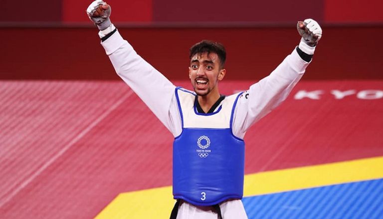 بطل التايكوندو التونسي محمد خليل الجندوبي أولمبياد طوكيو