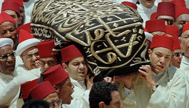 من جنازة الراحل الحسن الثاني - أرشيفية