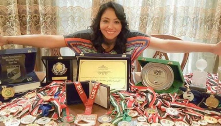 لاعبة الباليه المصرية مريم نعيم
