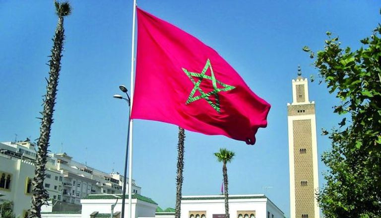 علم المغرب في قلب العاصمة الرباط - أرشيفية