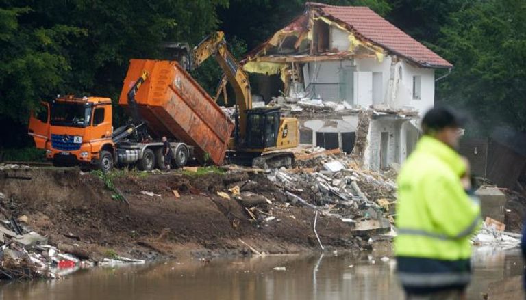 فيضانات مدمرة في ألمانيا