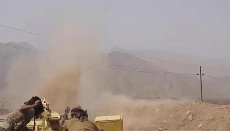 جنود من القوات اليمنية في جبهة صرواح