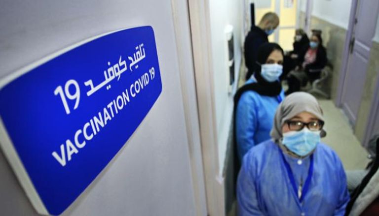 مصلحة اللقاح ضد فيروس كورونا بمستشفى العاصمة الجزائرية