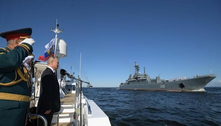 بوتين خلال أحد العروض العسكرية الروسية - أرشيفية
