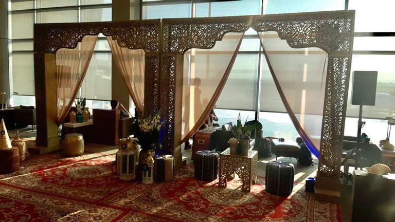 الطائرة قبل مغادرتها إلى مراكش