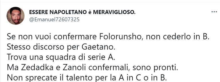 الجزائري كريم زدادكة لاعب نابولي الإيطالي