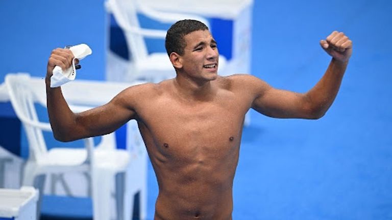 السباح التونسي أحمد الحفناوي