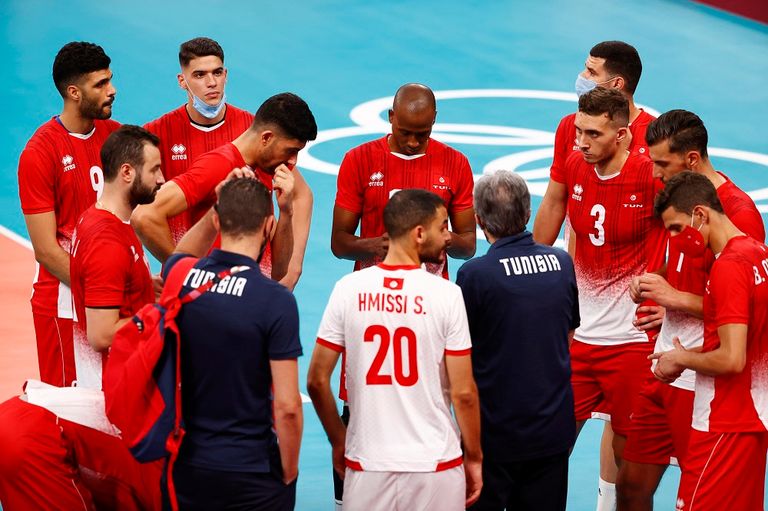 منتخب تونس للكرة الطائرة أولمبياد طوكيو 2021