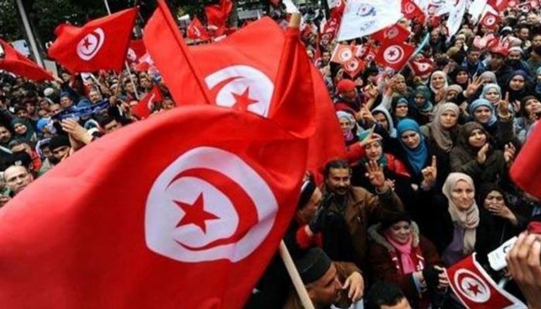 جانب من احتجاجات تونس